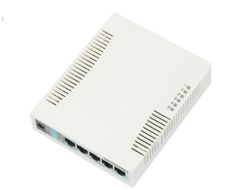 Mikrotik RB260GS Gigabit Ethernet (10/100/1000) White Power Over Ethernet (PoE)