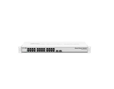 mikrotik css32624g2s+rm 24 port gigabit ethernet switch with two sfp+ ports