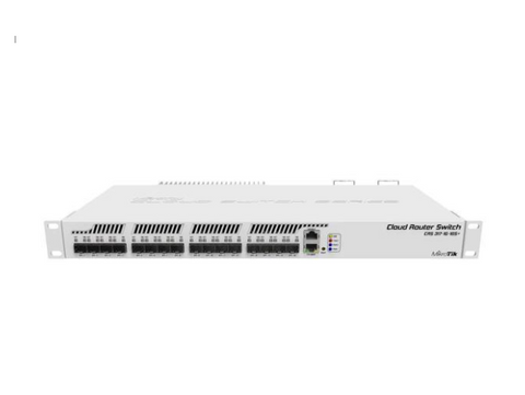 MikroTik Cloud Router Switch Rack-mountable Manageable Switch with Layer 3 Features (CRS317-1G-16S+RM)