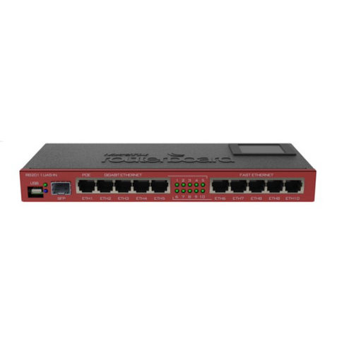 MikroTik RouterBOARD RB2011UiAS-IN - Router - GigE - rack-mountable
