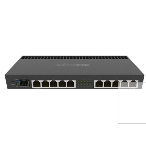 MikroTik RB4011 Ethernet 10-Port Gigabit Router (RB4011iGS+RM)