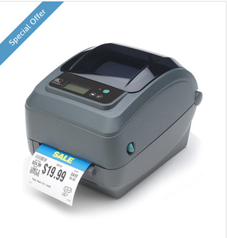 Zebra GX420t - Thermal Transfer Desktop Label Printer