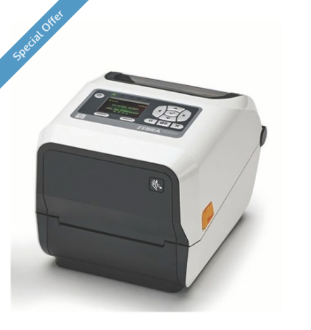 Zebra ZD620t-HC Thermal Transfer Desktop Label Printer for Healthcare