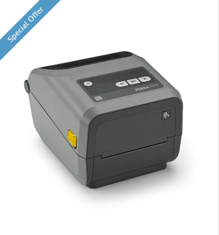 Zebra ZD420c Thermal Transfer, Ribbon Cartridge Desktop Label Printer