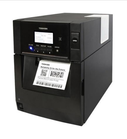 Toshiba TEC BA410T Mid-range metal-case thermal transfer label printer (BA400 Series)