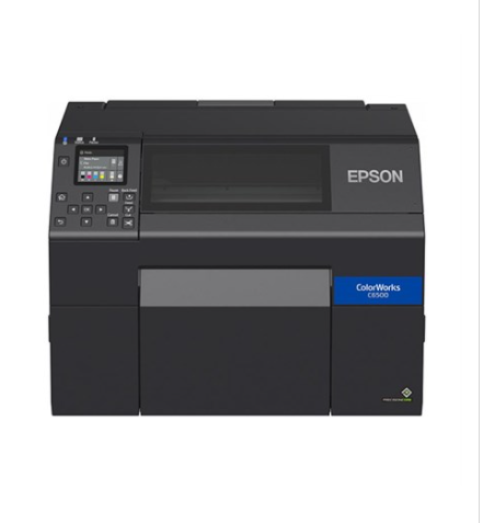 Epson C6500 ColorWorks Matte Colour 8" wide Label Printer