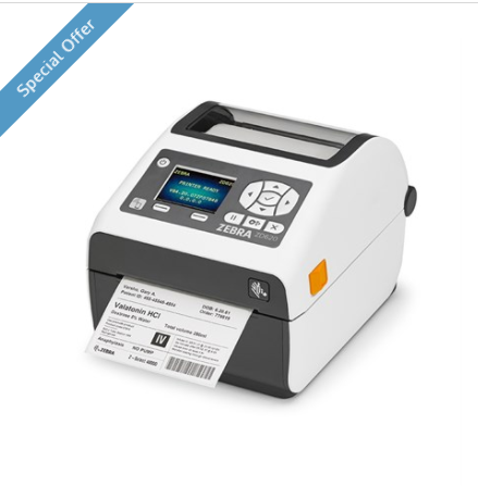 Zebra ZD620d-HC Direct Thermal Healthcare Desktop Printer